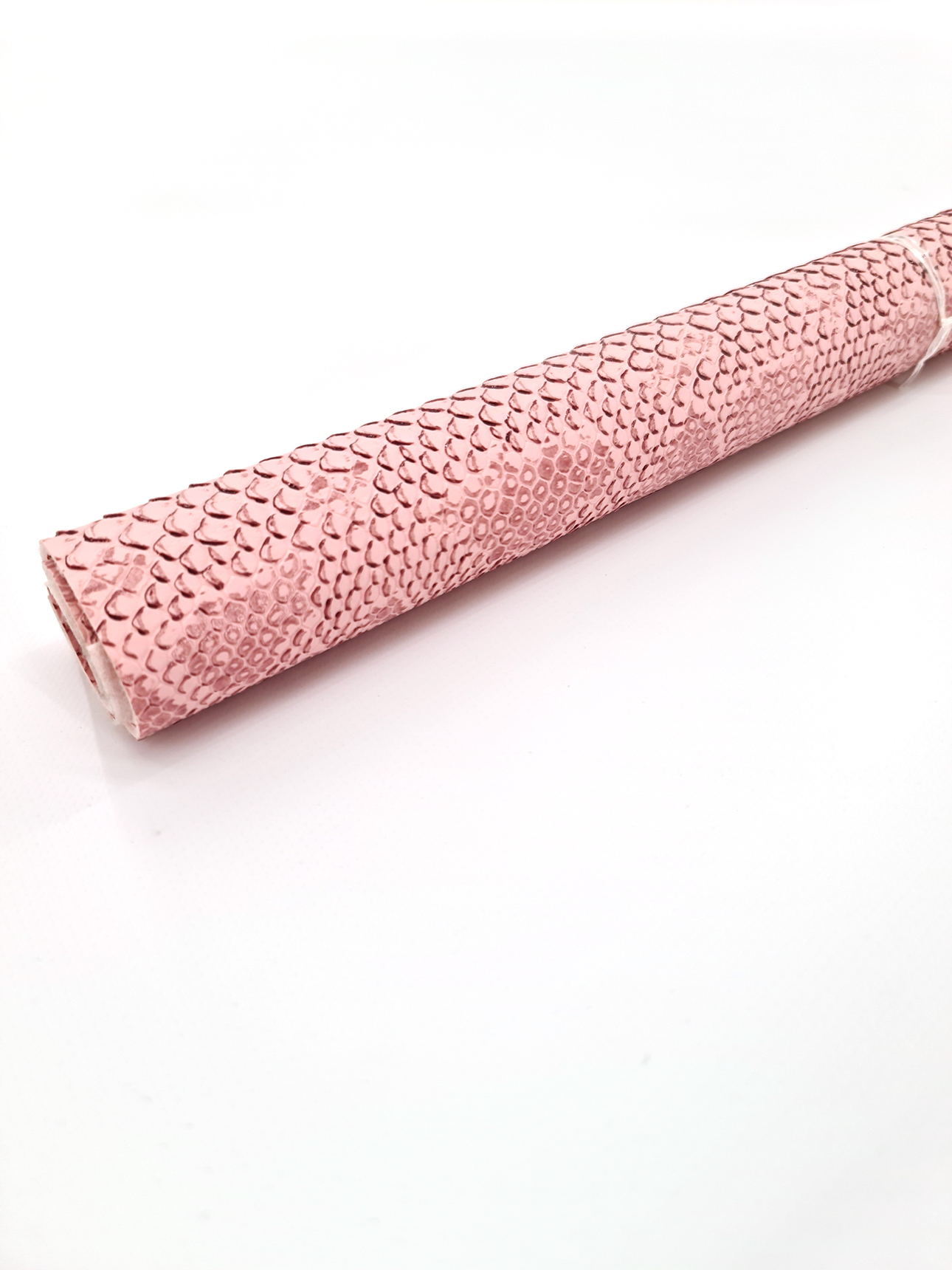 Similpelle, 50 x 70 cm, effetto squamato rosa