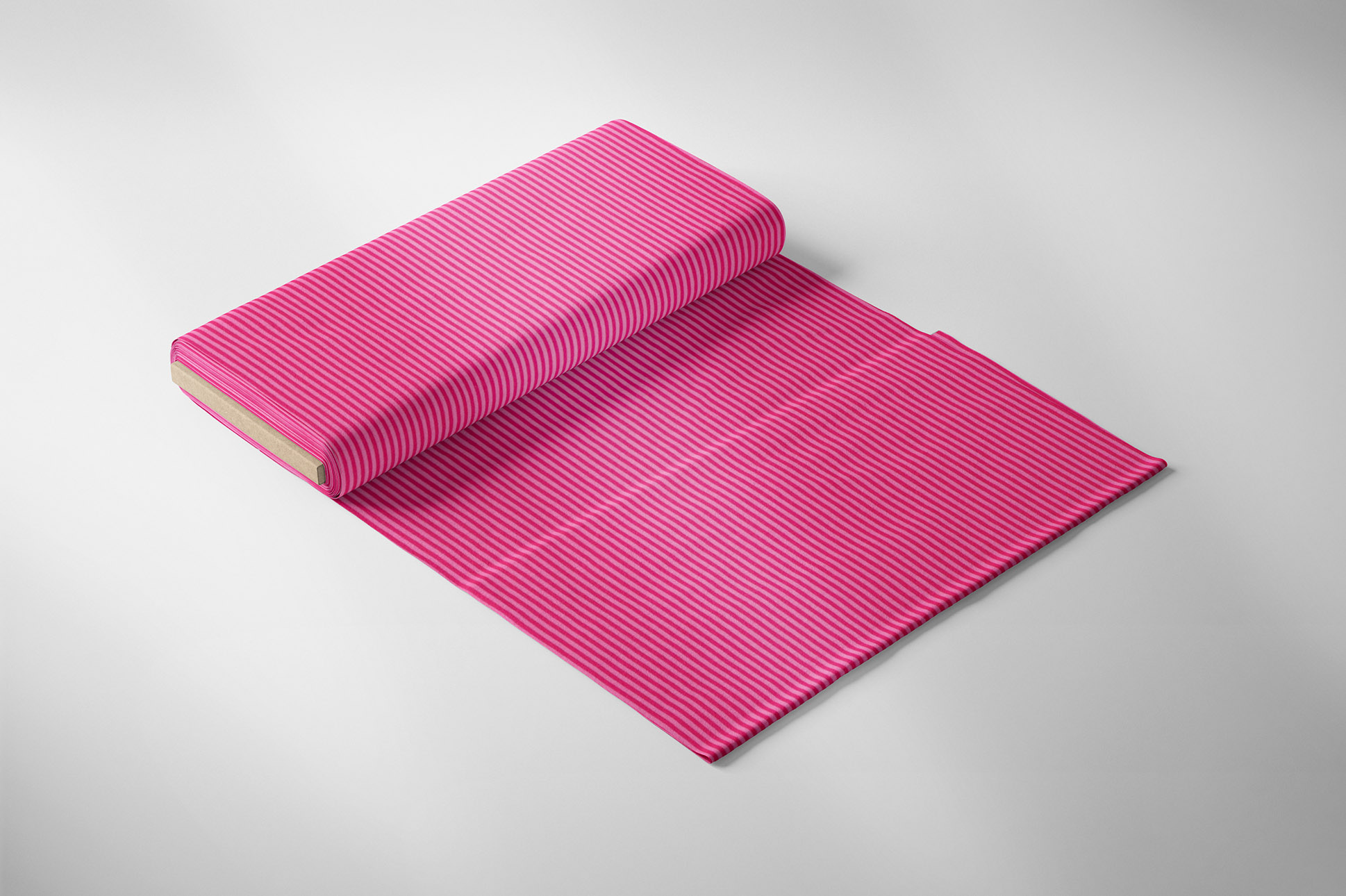 Tessuto tubolare per polsini, a righe pink/rosa