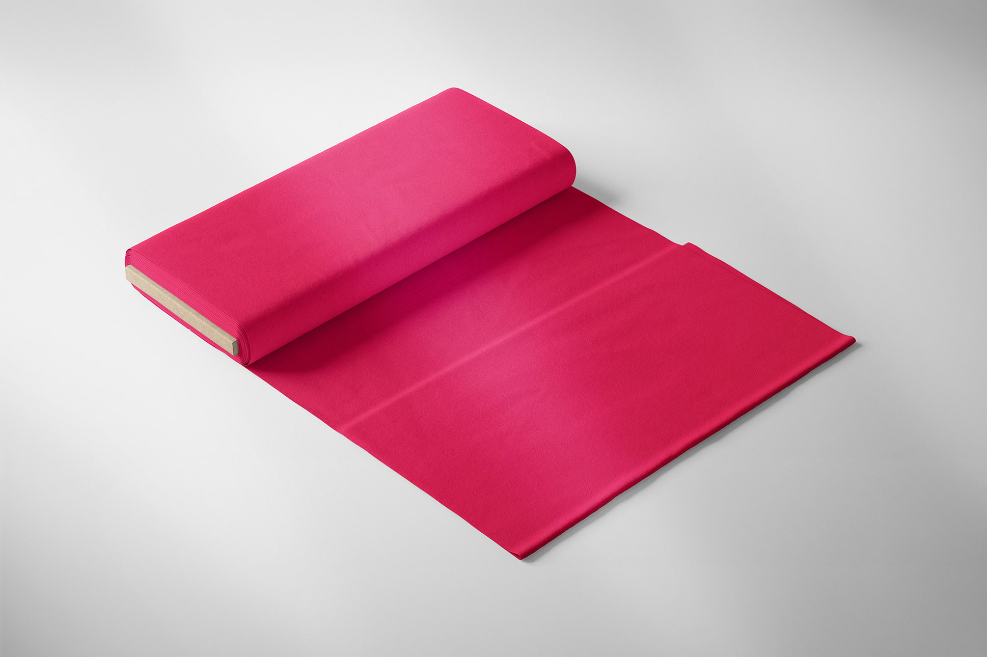 Tessuto tubolare per polsini, pink tinta unita