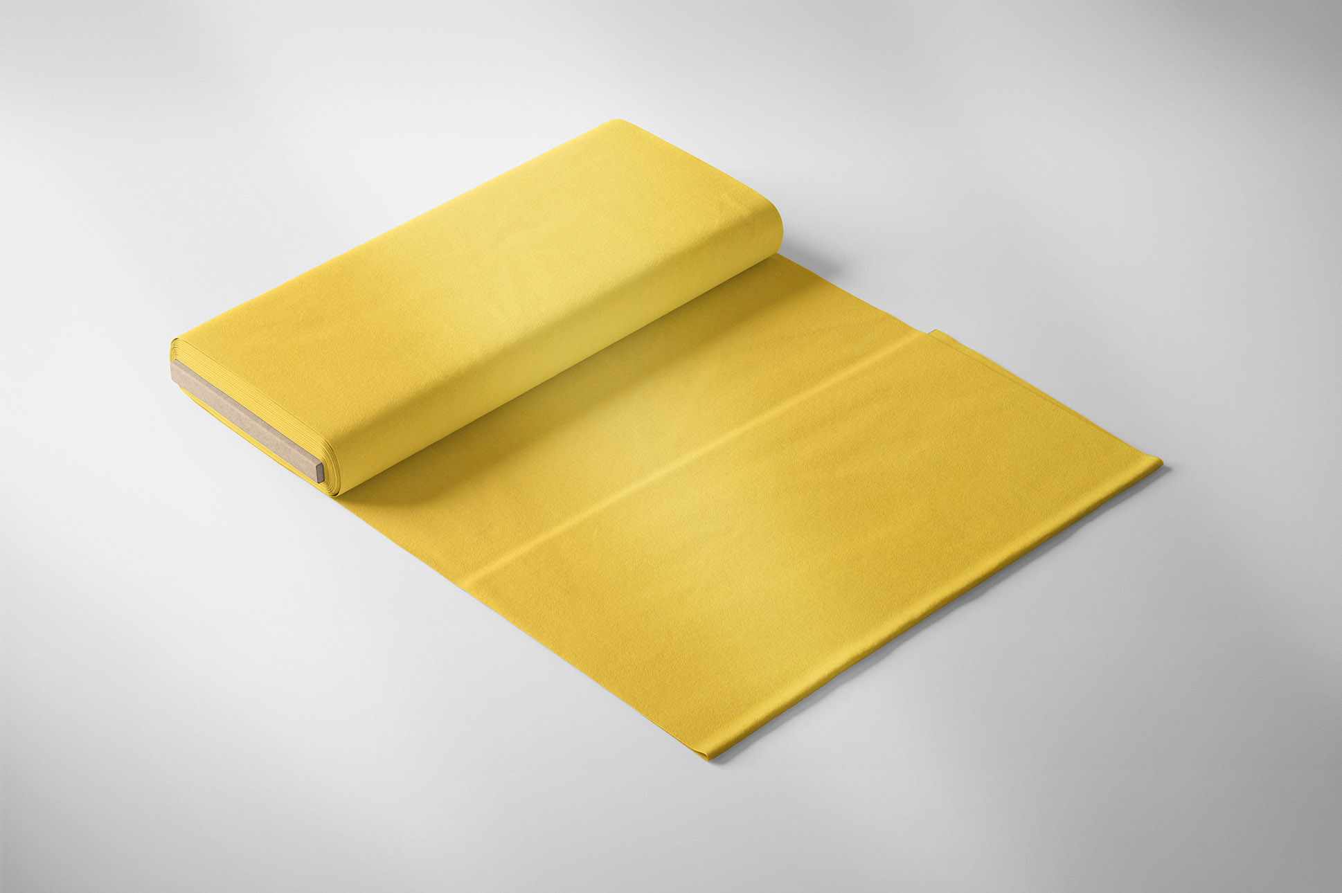 Tessuto tubolare per polsini, giallo