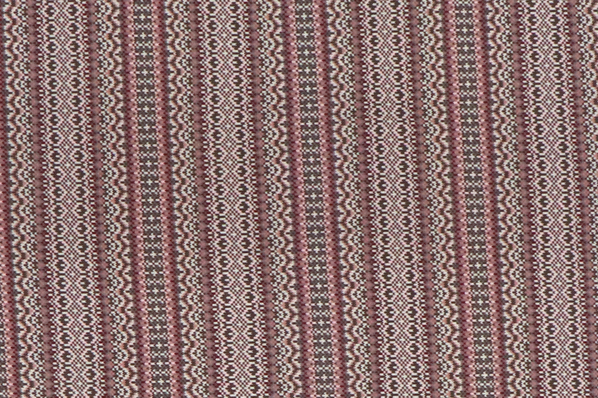 Jersey di cotone, motivo geometrico in rosa/grigio