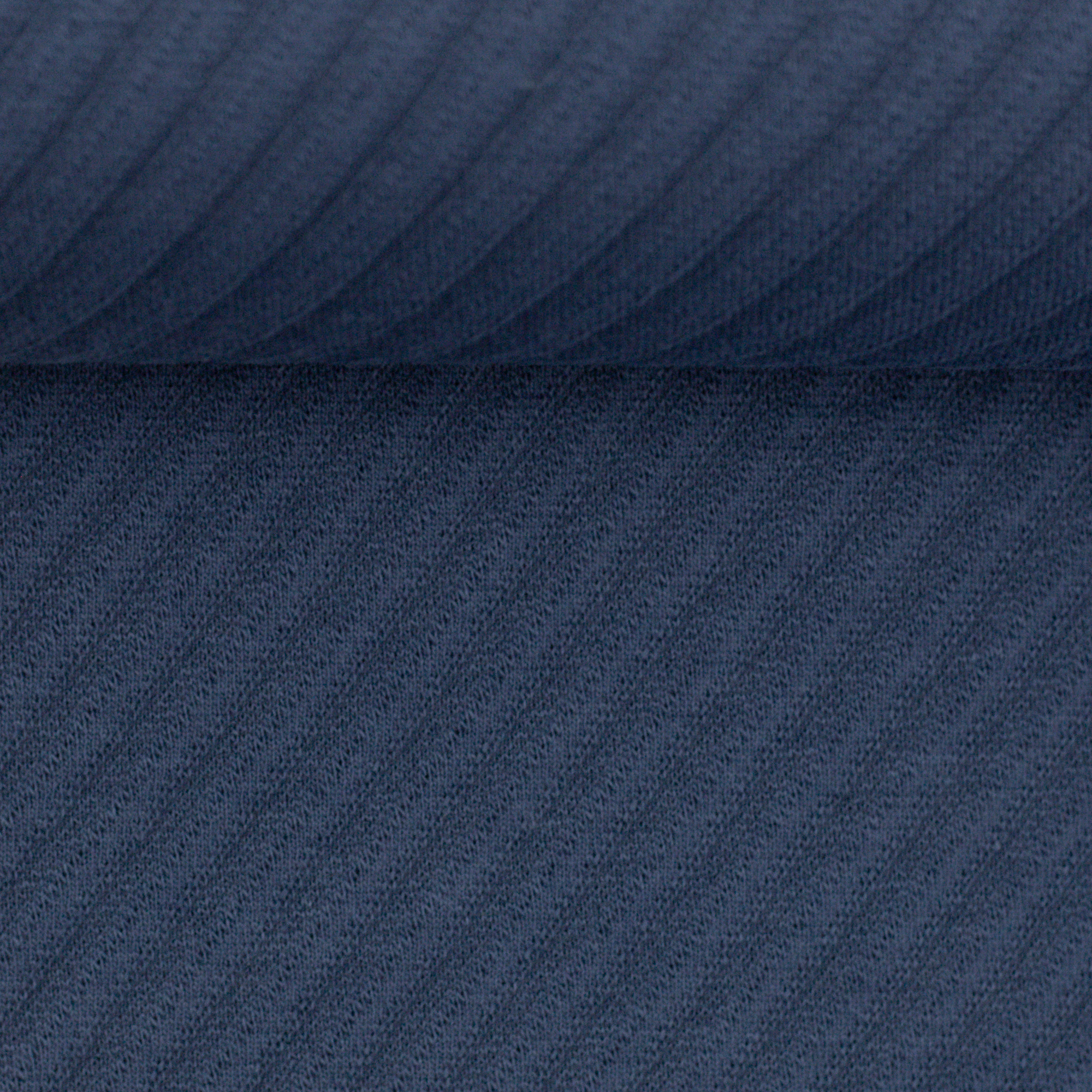Jacquard - Jersey Sarina, righe diagonali blu denim