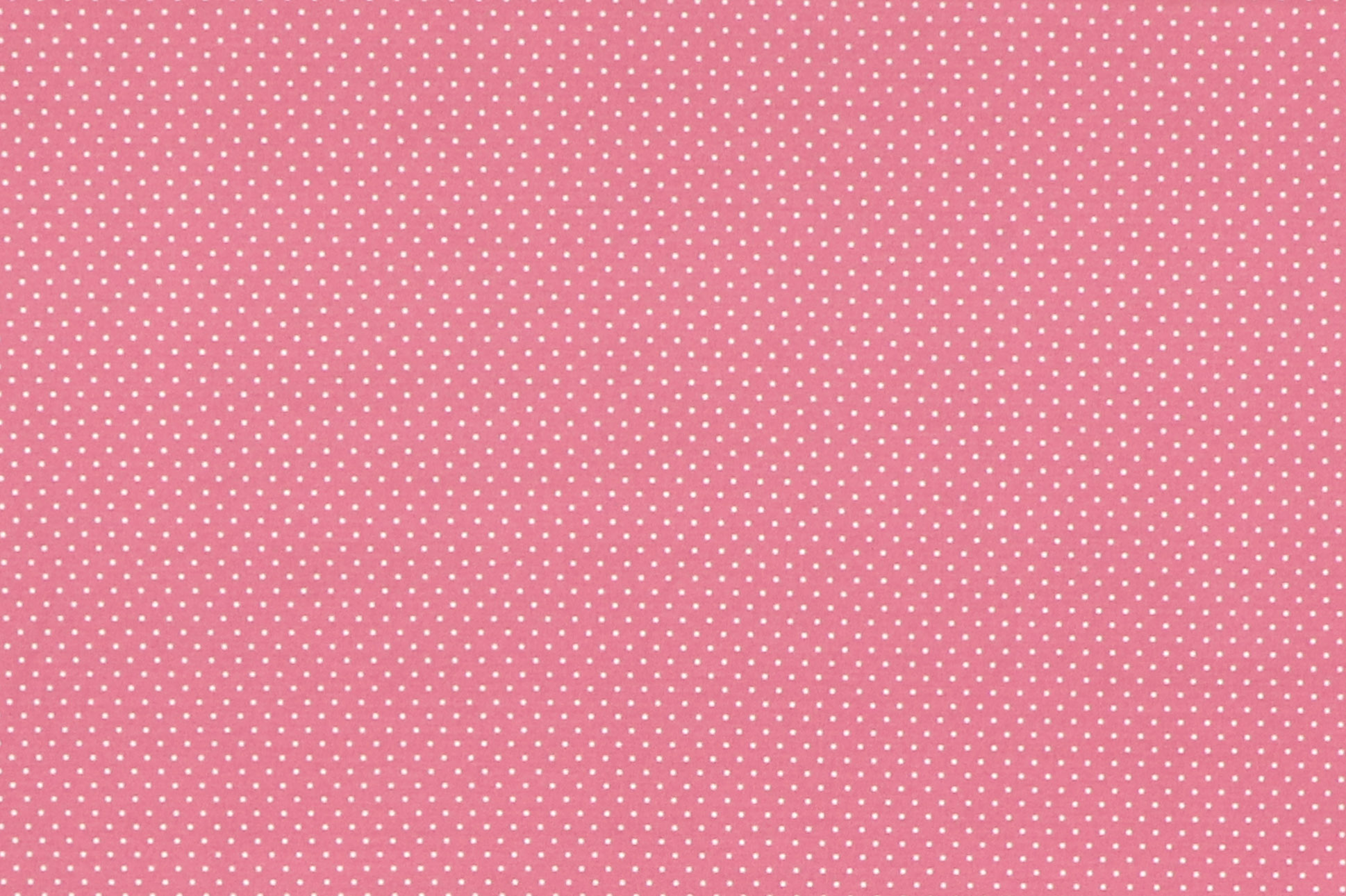 Popeline di cotone, rosa scuro con puntini