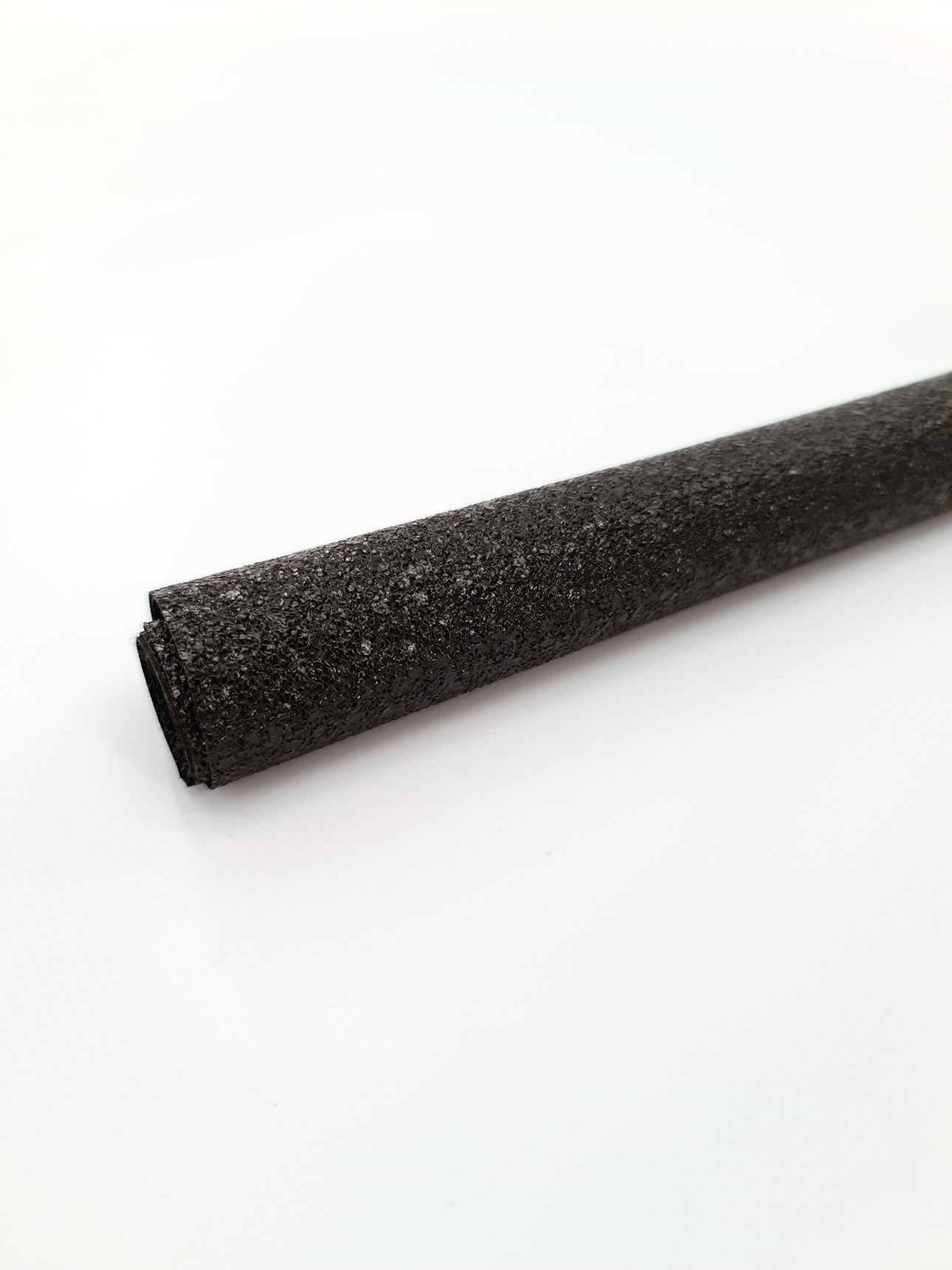 Similpelle, 50 x 70 cm, nero glitterato