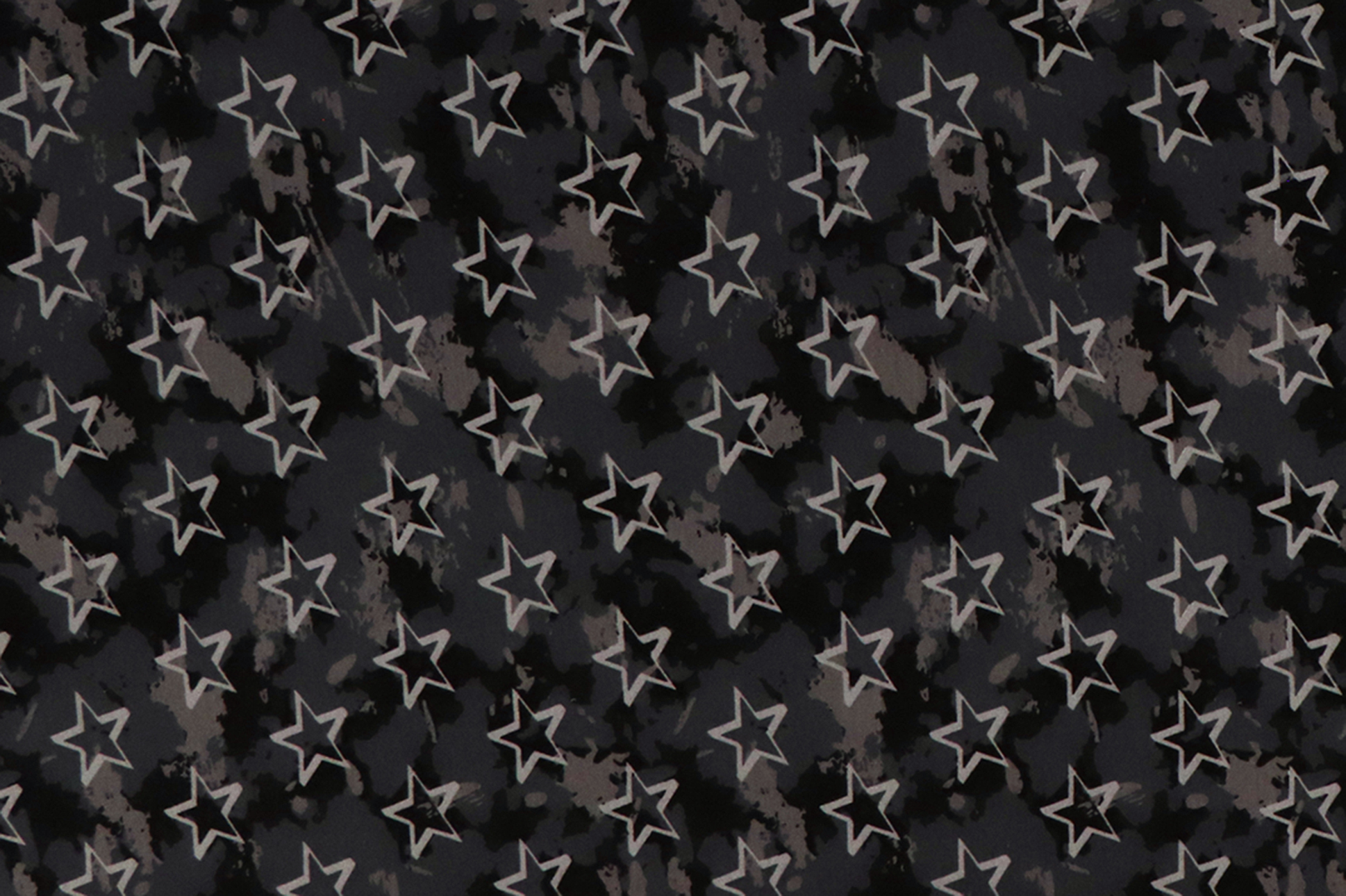 Sweat, camouflage stelle su fondo nero