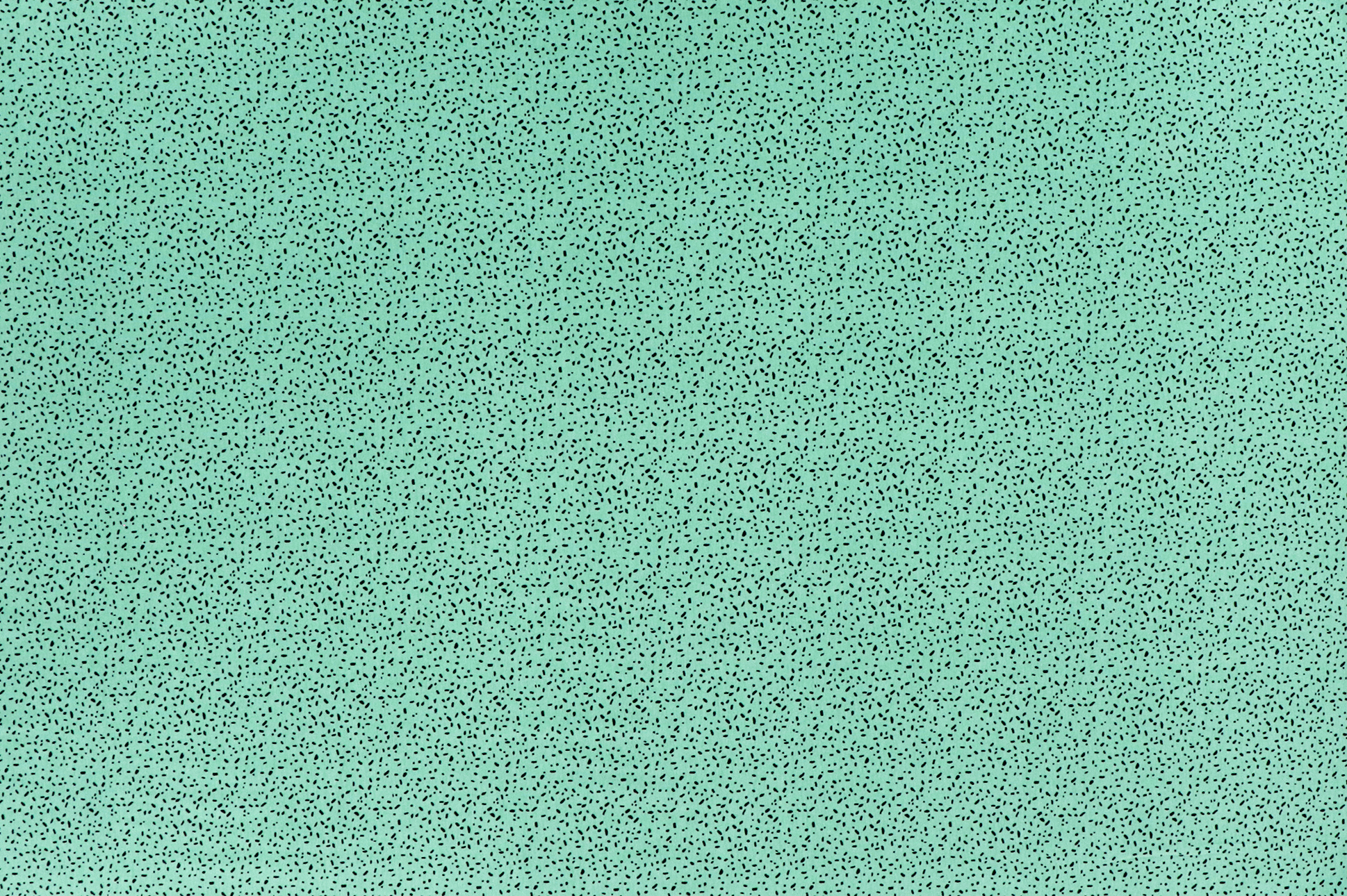 Jersey di cotone, piccole strisce e punti neri su fondo menta
