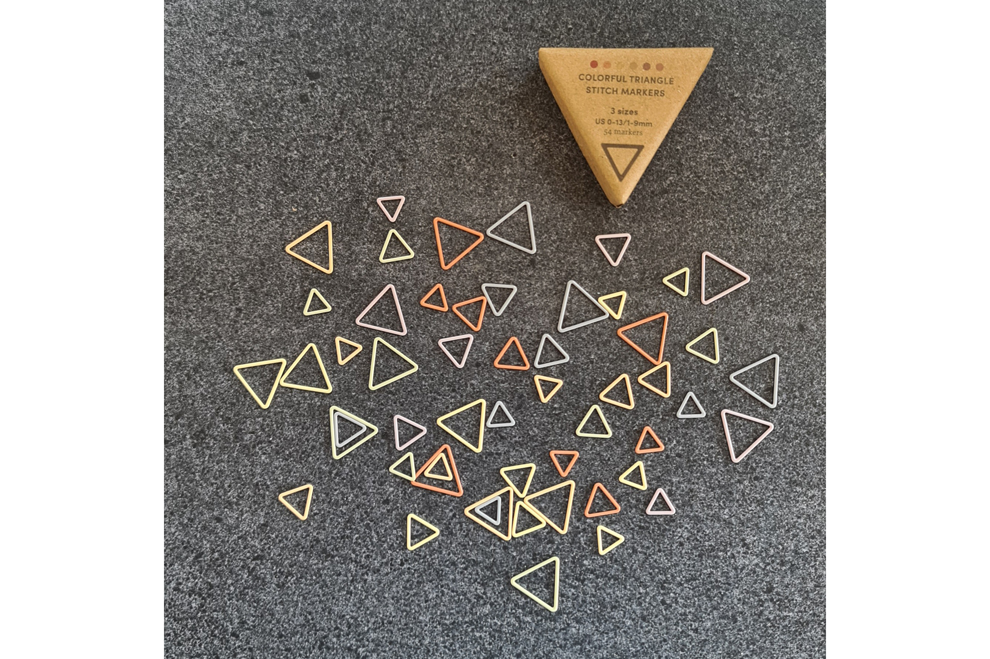 Marcatori Cocoknits, triangoli colorati