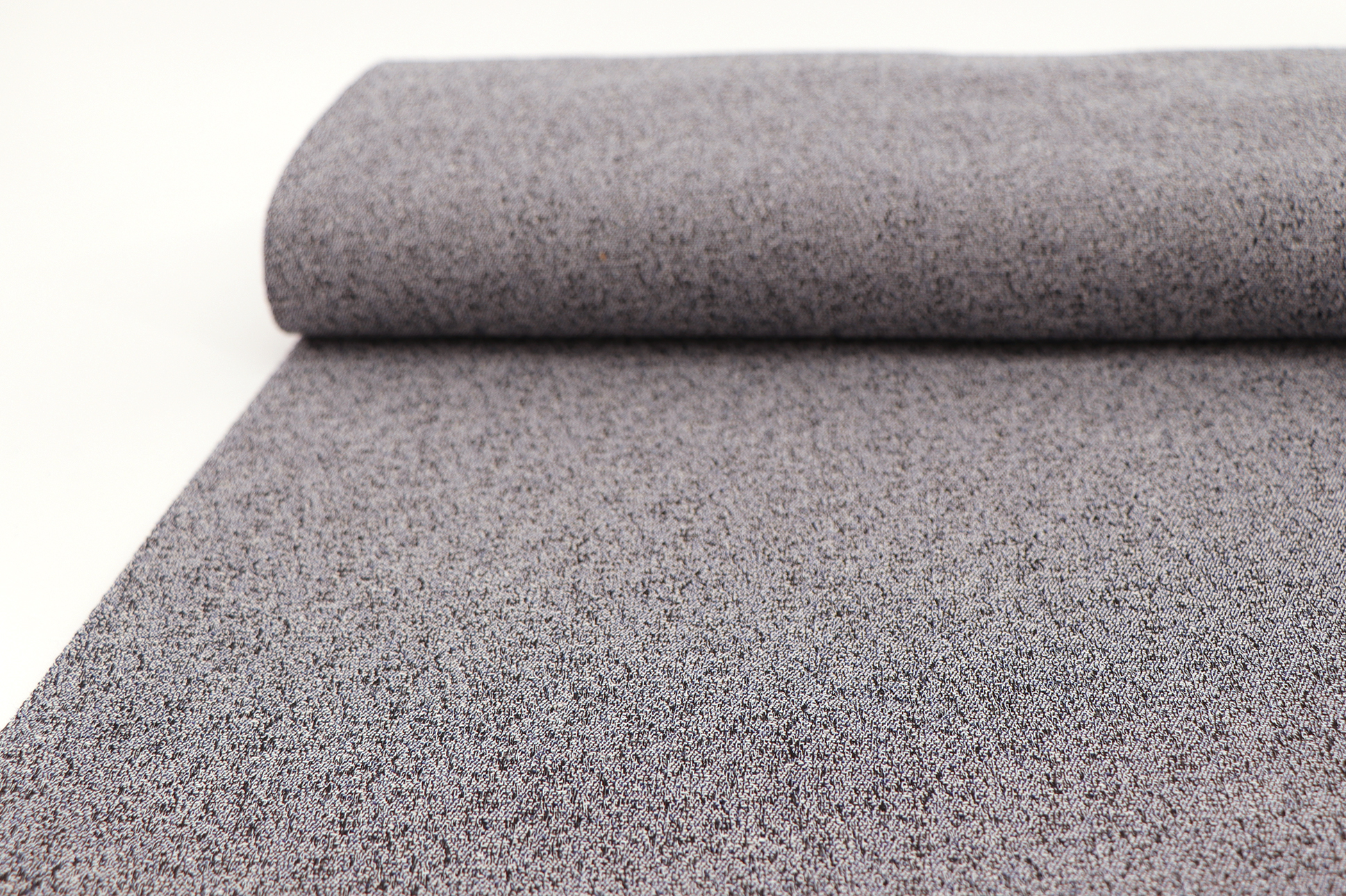 Tessuto da decorazione, melange blu scuro/grigio